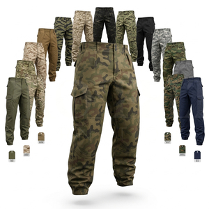 <b>Workwear</b> Premium Quality OEM ODM Camouflage Cargo Pants Custom Color Multi Pocket Outdoor Utility Trousers Comfortable Pants - Product Image 1