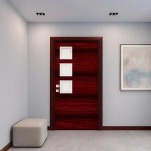 Puerta de Baño de PVC Resistente al Agua, al Fuego y a las Termitas para Interiores, Dormitorios, Cocinas y Hogares, Construcción Resistente - Product Image 1