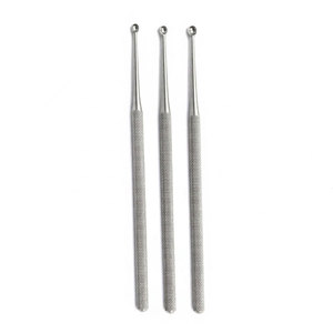 Lot de 3 Curettes Chirurgicales Manuelles en Acier Inoxydable Allemand pour Verrues Cutanées, 4mm, Instruments de Traitement Cutané, Curettage des Lésions Plantaires - Product Image 5