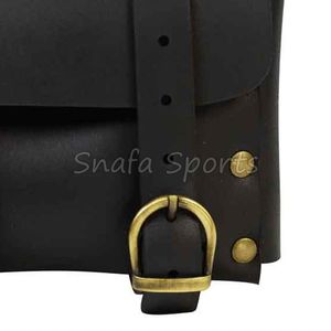 Sac banane en cuir véritable pour homme, motif lettres, ceinture porte-monnaie, pochette de ceinture élégante, sacoche porte-outils - Product Image 6