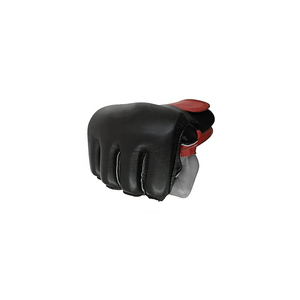 ถุงมือ MMA แบบมีห่วงเกี่ยวสำหรับการฝึกซ้อมแบบสปาร์ริง สำหรับทุกเพศ ฝ่ามือเปิด เหมาะสำหรับการฝึกคิกบ็อกซิ่ง พร้อมคุณสมบัติการดูดซับแรงกระแทกและการออกแบบที่ระบายอากาศได้ดี - Product Image 2