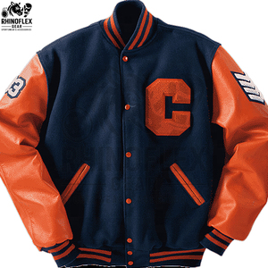 Winter Custom College <b>Jacket</b> Logo Oversized Chenille Embroidery <b>Jacket</b> Sleeve Leather Baseball Letterman Varsity <b>Jacket</b> - Product Image 4