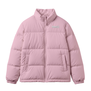 Chaqueta Térmica Acolchada de Poliéster para Exteriores 2025, con Cuello Alto, Logotipo Personalizado en la Parte Delantera, Aislante, OEM, ODM, Impresión Personalizada - Product Image 1
