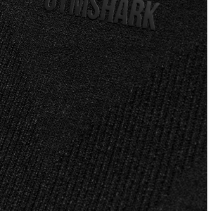 กางเกงเลกกิ้งออกกำลังกายสีดำพิมพ์โลโก้ตามสั่งสำหรับผู้หญิง เอวสูง กางเกงโยคะ ป้องกันการโป๊ยืด กางเกงออกกำลังกาย ไนลอนผสมสแปนเด็กซ์ ชุดออกกำลังกาย ชุดกีฬา - Product Image 6