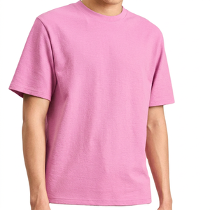 เสื้อยืดคอกลมแขนสั้นผู้ชายใส่ได้ทุกวันทรงปกติผ้าฝ้าย 100% สวมใส่สบาย รับสกรีนแบรนด์และสีตามสั่ง - Product Image 5
