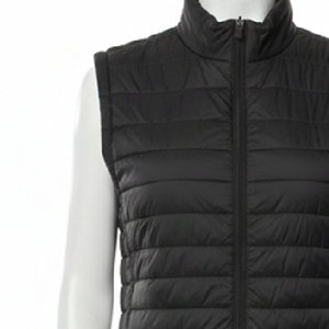 เสื้อกั๊กคุณภาพสูง น้ำหนักเบา ทรงบับเบิ้ล ผลิตจากโพลีเอสเตอร์ 100% ไม่มีแขนเสื้อ บุด้วยใยสังเคราะห์ 150 กรัม พร้อมซิปที่กระเป๋าและด้านหน้า - Product Image 5