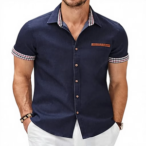 Polo de Primera Calidad con Botones Completos Hecho en Pakistán a la Venta a Precio de Mayoreo para Propietarios de Marcas de Ropa - Product Image 1