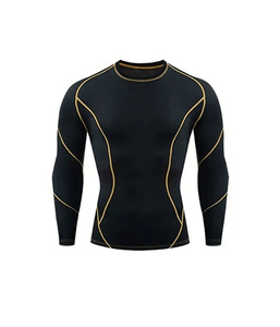 Customized Logo Quick Dry <b>Men</b> Rash Guard <b>for</b> Sale Digital Printing Swimming <b>Men</b> Rash Guard Long Sleeve <b>Compression</b> Rash Guards - Product Image 1