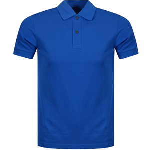 <b>Men's</b> Cotton Pique <b>Polo</b> <b>Shirt</b> Short Sleeve Solid Color Casual Breathable Knitted Regular Fit <b>Green</b> - Product Image 5