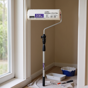 Rouleau à peinture ALARGO ALUMINIUM 0,75+0,75m pour application sur portes et fenêtres - Product Image 2