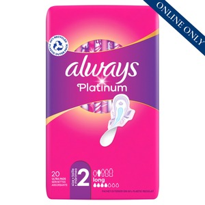 Serviettes hygiéniques Always : Protection sûre et absorbante, confort et fraîcheur supérieurs - Product Image 1