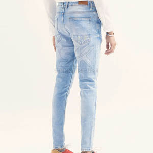 Pantalones ligeros para hombre, los más vendidos, estilo casual lavado, ropa de primera calidad, pantalones vaqueros para hombre hechos en Pakistán - Product Image 3