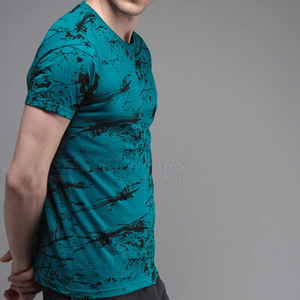 Vente en gros – Nouveauté : T-shirt de sport pour homme en molleton 100 % coton blanc, personnalisable par sublimation, séchage rapide, respirant et écologique - Product Image 5