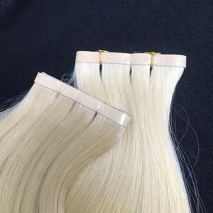 Extensiones de cabello humano vietnamita crudo de lujo Cinta larga de alta calidad Muy suave Todos los colores Alta calidad - Product Image 1