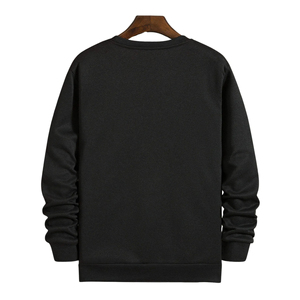 เสื้อสเวตเชิ้ตคอกลมใส่สบาย ผ้าโพลีเอสเตอร์ผสมคอตตอนเนื้อฟลีซ ทรงโอเวอร์ไซส์ สไตล์ลำลอง สตรีทแวร์ ทรงหลวม เสื้อผู้ชาย - Product Image 2