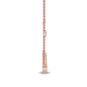Exquisito Collar Solitario Minimalista de Oro Amarillo de 18K con Diamante Redondo Cultivado en Laboratorio de 0.67 CTW, Colgante Fino - Product Image 6