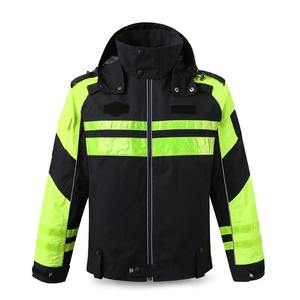 Chaqueta de Seguridad de Alta Visibilidad para Hombre, Impermeable, Reflectante, para Trabajos en Carretera y Servicios de Emergencia, Abrigo de Invierno - Product Image 1