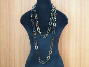 Collier de luxe en corne de buffle fait main, bijoux naturels et durables pour femmes, haute qualité - Product Image 6