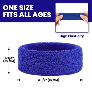 Bande de bras réglable pour le football américain – Bande de bras athlétique pour les joueurs de football, l'entraînement sportif et les jours de match, absorbant la transpiration - Product Image 5