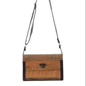 Bolso de Mano de Madera con Aspecto de Lujo, Bolso de Diseño Hecho a Mano a Precio Accesible para Mujeres, para Fiestas, Bodas, Eventos Nocturnos y Festividades - Product Image 1