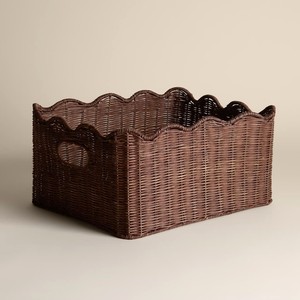 Cestas de lavandería de ratán de la más alta calidad, cestas de lujo artesanales, organizador de cajones para gabinetes de cocina - Product Image 4
