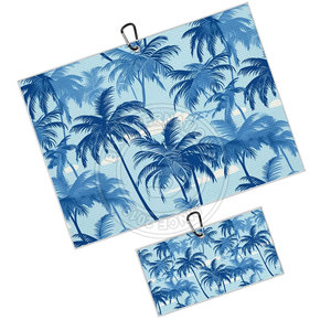 Serviette de golf en tissu absorbant de qualité supérieure, texture lisse, pour l'entretien et les soins de l'équipement de golf - Product Image 2