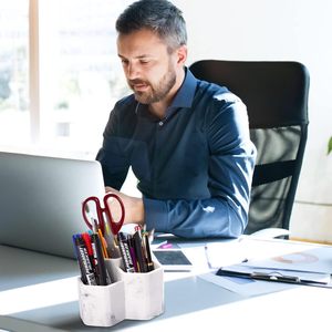 L Toothbrush <b>Holder</b> for Bathrooms Toothpaste <b>Holder</b> Stand Bathroom Organizer for Toothbrush <b>Makeup</b> <b>Brushes</b> <b>Holder</b> - Product Image 3