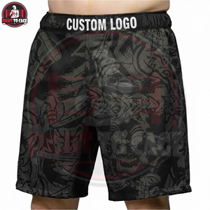 Short de MMA/Boxe Confortable et Extensible, Anti-Transpiration, Personnalisé, Entièrement Sublimé, Tenue d'Équipe Imprimée 100% Polyester pour Arts Martiaux - Product Image 5