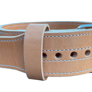 Ceinture de musculation professionnelle en cuir de haute qualité, sur mesure, respirante, durable, réglable et robuste. - Product Image 3
