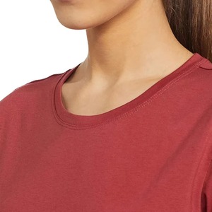 T-shirts décontractés surdimensionnés pour femmes, respirants, infroissables, personnalisables, de haute qualité, 100 % coton, manches courtes, col rond, tricotés - Product Image 4