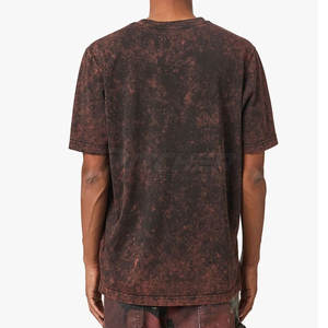 Camiseta Moderna con Lavado Ácido para Hombre, Estilo Urbano, Material Ligero y Transpirable, Comodidad Diaria - Product Image 3