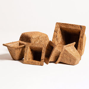 Coir pots flower seed nursery <b>baskets</b> wholesale cheap price coco husk fiber pot <b>for</b> house <b>plants</b> - Product Image 1