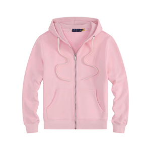 Customized Mens Fleece <b>Zip</b>-<b>Up</b> Hoodie | Drop Shoulder Zipper Jacket | Heavyweight Reversible Solid 100% Sweatshirt Winter - Product Image 6