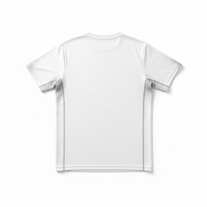 T-shirt de sport slim fit, nouveau design, impression personnalisée, vêtements de sport pour entraînement en extérieur, vêtements de sport flexibles. - Product Image 3