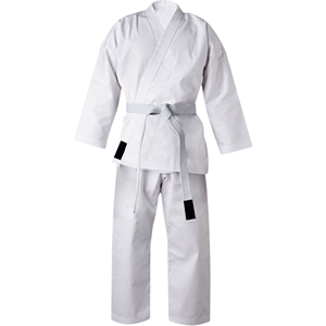 Uniformes de Karate Personalizados de Alta Calidad ODM OEM, Hechos a Medida, 100% Algodón Poliéster, Transpirables, de Secado Rápido y Elegantes, de Pakistán - Product Image 1