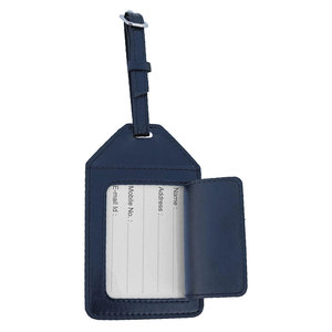 Etiquetas de Equipaje de Cuero Duraderas Personalizadas, Color Personalizado, Logotipo del Cliente, Protección de la Privacidad - Product Image 1