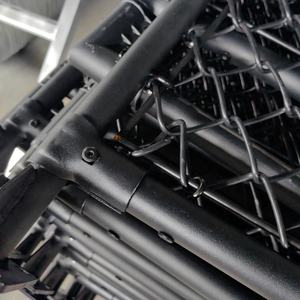 <span class=keywords><strong>Panneaux</strong></span> de clôture de terrain de pickleball en acier galvanisé recouvert de plastique pour intérieur et extérieur pour salle de sport - Product Image 4