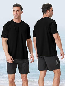 Paquete de 4 Camisetas de Protección Solar para Hombre, Manga Corta, Protección UV UPF 50+, Secado Rápido, para Pesca y Senderismo - Product Image 3