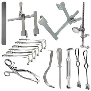 ชุดเครื่องมือผ่าตัดแบบแมนนวล 17 ชิ้น สำหรับผ่าตัดช่องท้อง ผ่าตัดทั่วไป ผ่าตัดจมูก ทำจากสแตนเลสสตีล ชุดอุปกรณ์การแพทย์ CE PENTAX SURGICAL - Product Image 3