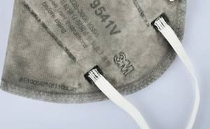 Mascarilla Respiratoria Desechable 3M 9541V con Clasificación KN95, Válvula de Respiración, 5 Capas de Tela No Tejida, Protección Contra Vapores Químicos y Polvo de 10 Micras - Product Image 4