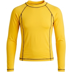 <b>Mens</b> Athletic <b>Compression</b> Base Layer Long Sleeve Sports <b>Shirt</b> Stretch Fit Moisture Wicking Training Activewear Rashguard - Product Image 1