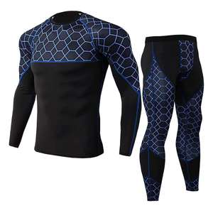 Combinaison de yoga personnalisée OEM imprimée par sublimation, manches courtes, ensemble 2 pièces écologique, design unisexe, tissu polyester et élasthanne, élastique - Product Image 5
