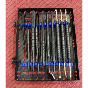 Kit d'instruments de micro-chirurgie dentaire, ensemble chirurgical de qualité supérieure pour les procédures microchirurgicales parodontales et d'implantation, certifié CE - Product Image 1