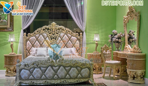 ยุโรปสีขาวเสร็จสิ้นชุดเฟอร์นิเจอร์ห้องนอนคลาสสิกวินเทจแคลิฟอร์เนียเฟอร์นิเจอร์ห้องนอนสไตล์คลาสสิกชุดเฟอร์นิเจอร์ห้องนอน - Product Image 2