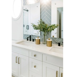 Precio de Fábrica: Conjunto de Muebles de Baño de Contrachapado/MDF CANA, Lavabo Individual Moderno Hecho a Medida para Proyectos Hoteleros - Product Image 5