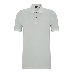 Premium Quality Wholesale Customizable Slim Fit Solid Short Sleeve Breathable Pique Men's Cotton for Shirts Golf Streetwear - Product Image 3
