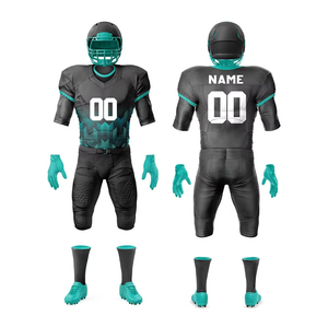 Una fábrica OEM suministra ropa de fútbol americano de manga corta con etiqueta privada y suministro global para el crecimiento de marcas B2B. - Product Image 1