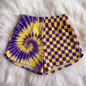 Pantalones Cortos de Verano para Mujer, Transpirables, Personalizados, de Cintura Alta, Sólidos, 100% Poliéster, de Secado Rápido, Ecológicos, para Adultos, Mamá y Yo, Nuevos - Product Image 4
