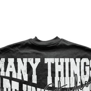 T-shirts pour hommes de haute qualité, 100% coton, impression DTG sur toute la surface, coupe ample, logo personnalisé, poids lourd, unisexe - Product Image 6