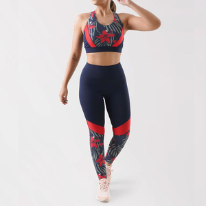 เสื้อชั้นในกีฬาโยคะสำหรับผู้หญิง คุณภาพสูง ระบายอากาศได้ดี คอรูปตัวยู สายปรับได้ด้านหน้า รองรับทรงได้ดี ผลิตจากผ้าสแปนเด็กซ์/ไนลอน ขายดี - Product Image 2